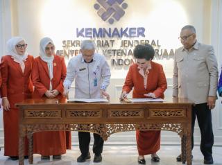 Kemnaker dan Kowani Perkuat Sinergi Pemberdayaan Perempuan melalui Pelatihan dan Akses Kerja